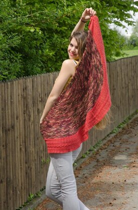 Color Twister Shawl