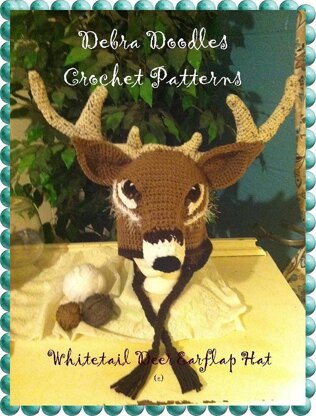 Whitetail Deer Earflap Hat