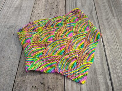 Colorful Scales Cowl