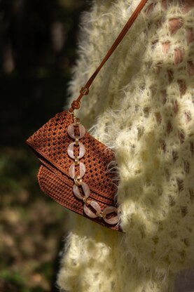 Lace crossbody bag