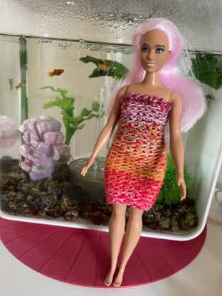 Barbie Dress & Cardi Set