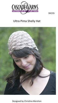 Shelly Hat in Cascade Ultra Pima - DK235