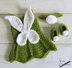 Crochet Tinkerbell Fairy Wings Baby Dress