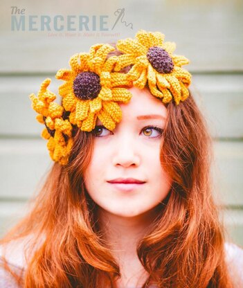 Knitted Sunflower