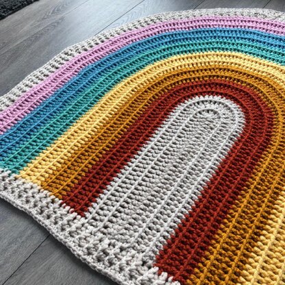 Happy Rainbow Blanket