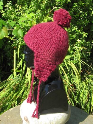 Superchunky Peruvian Bobble Trapper Hat