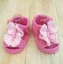 Ruffle Front Baby Sandals