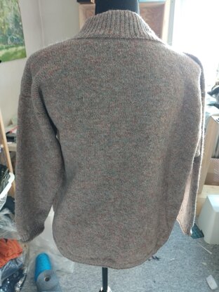 BETTYHILL, lady cardigan in Shetland Wool