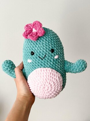 Cactus squishmallows plushie pattern