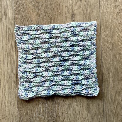 Almond Ridges Washcloth