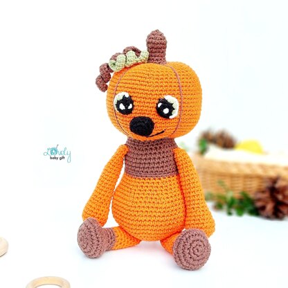 Halloween Pumpkin Amigurumi Crochet Pattern