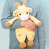 Giraffe lovey crochet pattern