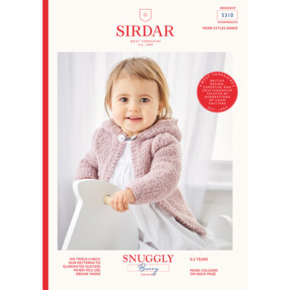 Sirdar 5310 Hooded and Round Neck Jacket PDF
