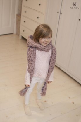 Annabel hooded scarf