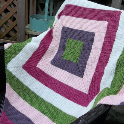 Abstract Square Blanket