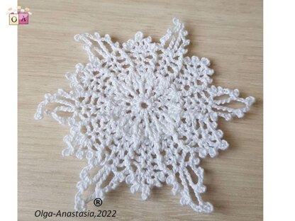 Lace snowflake 11