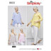 Simplicity 8603 Women's Pullover Tops by Elaine Heigl - Paper Pattern, Size A (XS-S-M-L-XL)