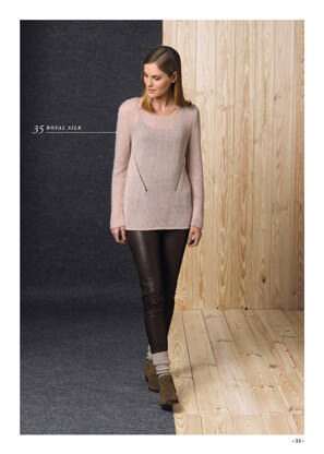 Sweater in Katia Royal Silk