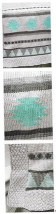 Ikat Stripe Blanket