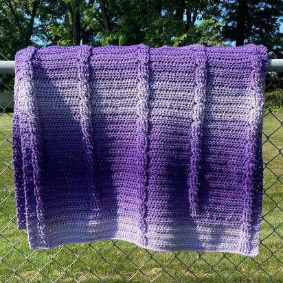 Cabled Shawl