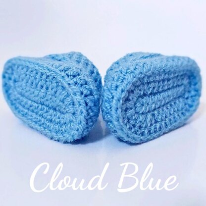 Simple Baby Booties