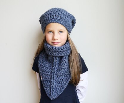 Beanie Hat and Scarf Set