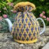 Medieval Cross 4 Cup Teapot Cosy Knitting Pattern