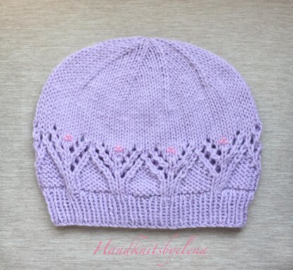 Hat Dania Knitting pattern by Yelena Chen | LoveCrafts