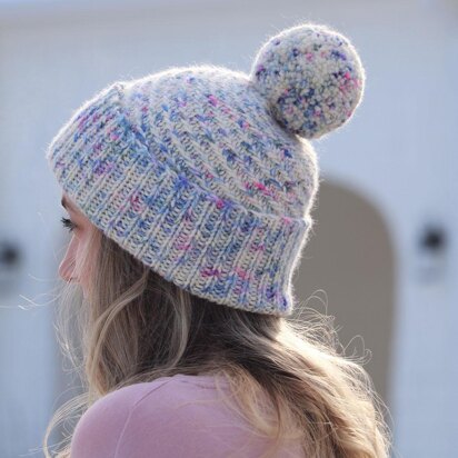Swirled Sprinkles Hat - knitting pattern