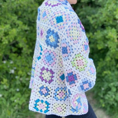 Granny Square Blanket Cardigan