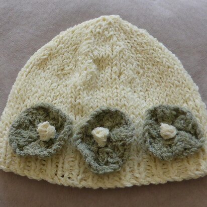 Jilly - Baby’s Flower Beanie