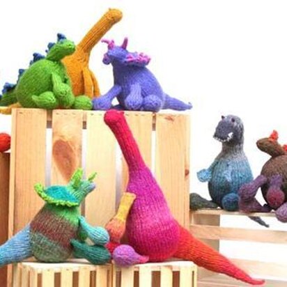 Prehistoric Pals - knitting pattern