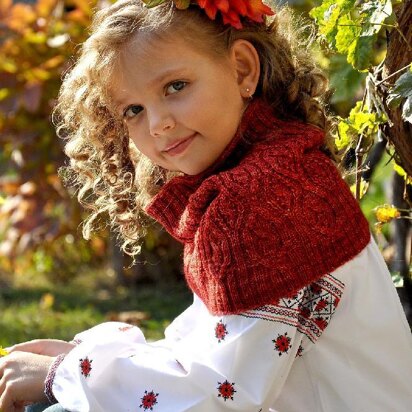 Fanciful Flower Snood