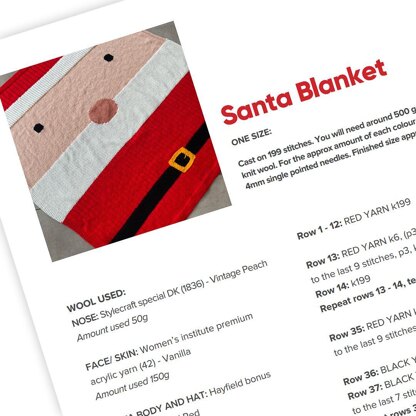 Santa Blanket