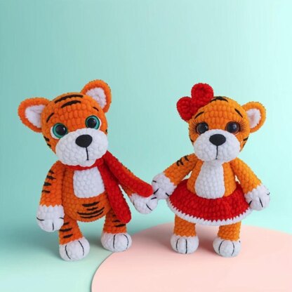 Tiger Cub & Tigress