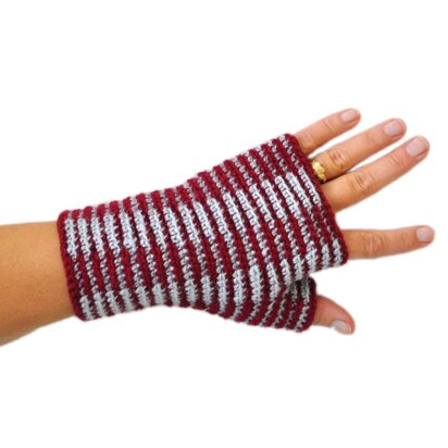 Shadow fingerless gloves