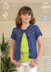 Girls' Cardigans in King Cole Opium - 3748