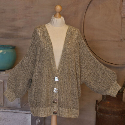 Chasma Cardigan in he Fibre Co. Cirro - Downloadable PDF