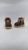 Work Boots Baby Booties