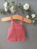 Doll's Knitted pinafore