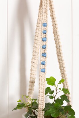 Wool Couture Two Sisters Plant Hanger Macrame Kit