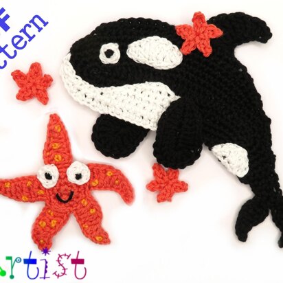 Killer Whale Applique