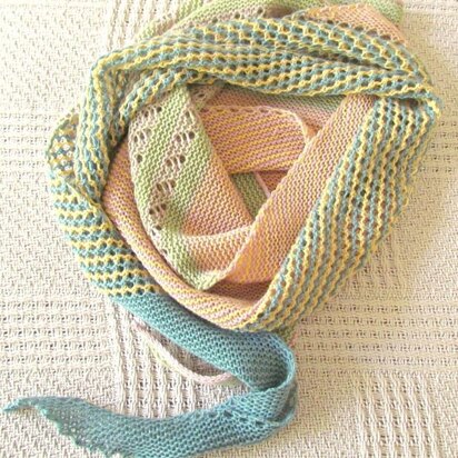 Hollybank shawl - knitting pattern