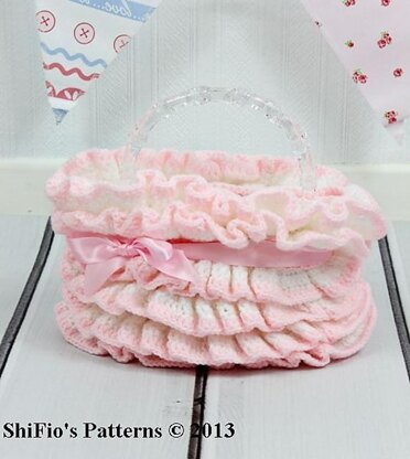 Ballet Handbag Crochet Pattern #122