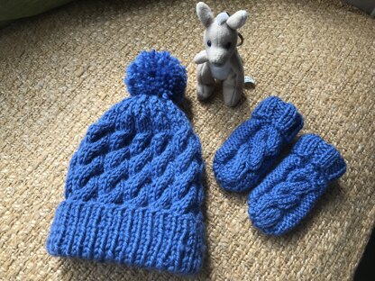 Hat and Mitts for Louis