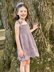 "Wild Irises" Girls Dress