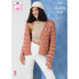 Cardigans knitted in King Cole Jamboree DK - P6353