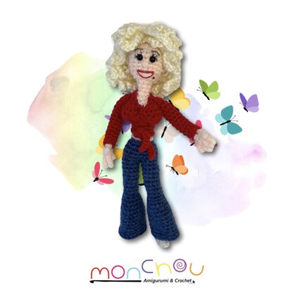 Dolly Parton Amigurumi