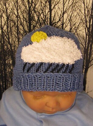 Baby Sunshine and Showers Beanie Hat