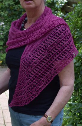 Henny's shawl Rosewater